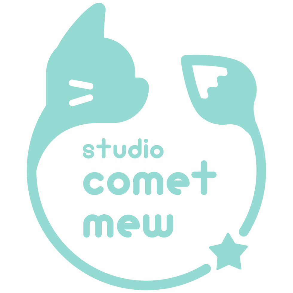 studio comet mewロゴ(別color)
